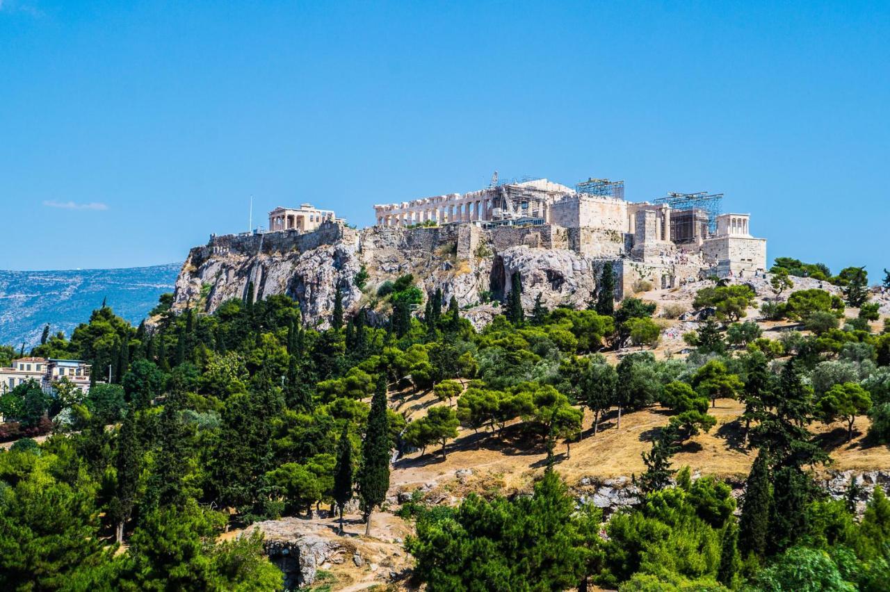 Acropolis, Athens Ancient Hill Flat Daire Dış mekan fotoğraf